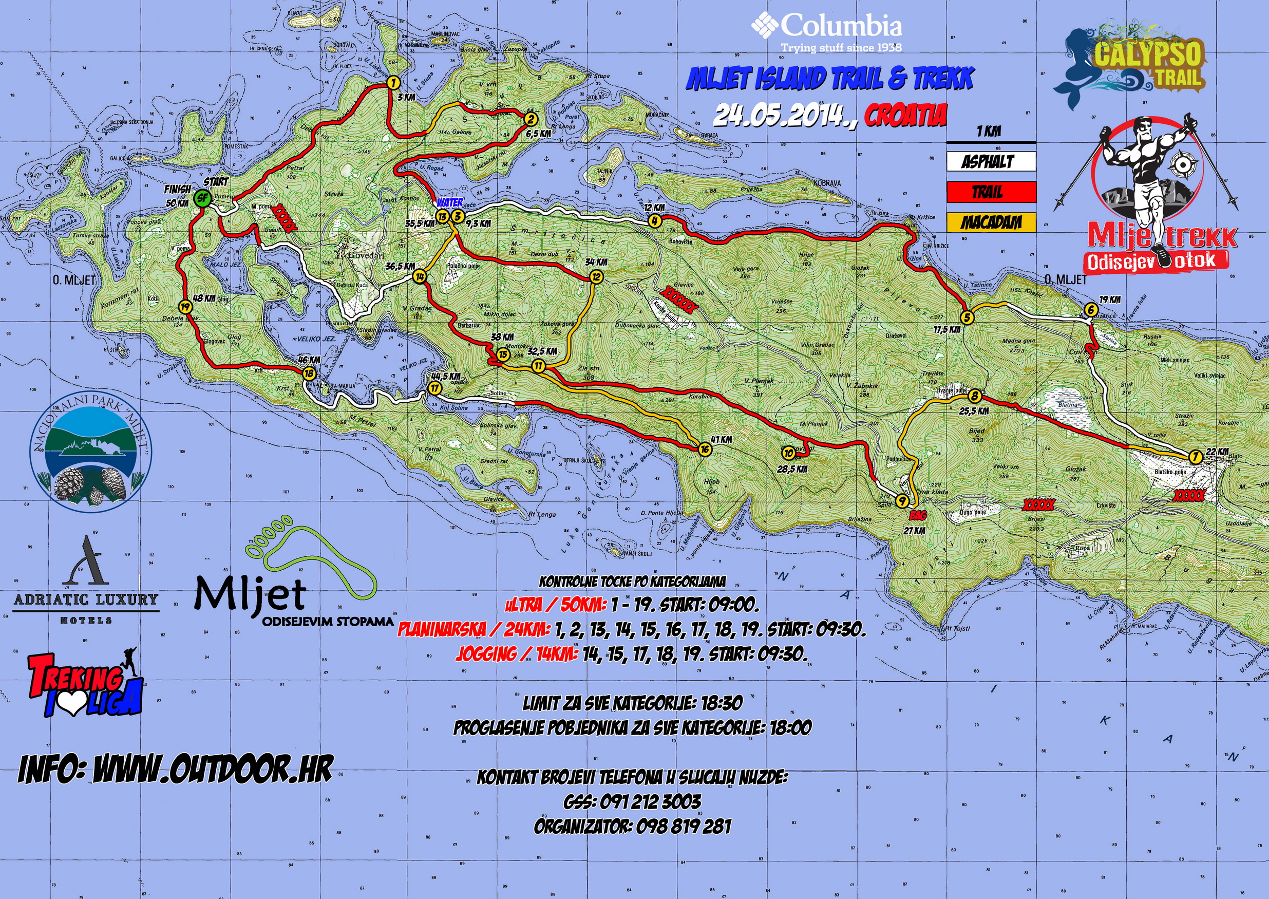 Columbia Mljet Trekk | Treking liga | OUTDOOR.hr
